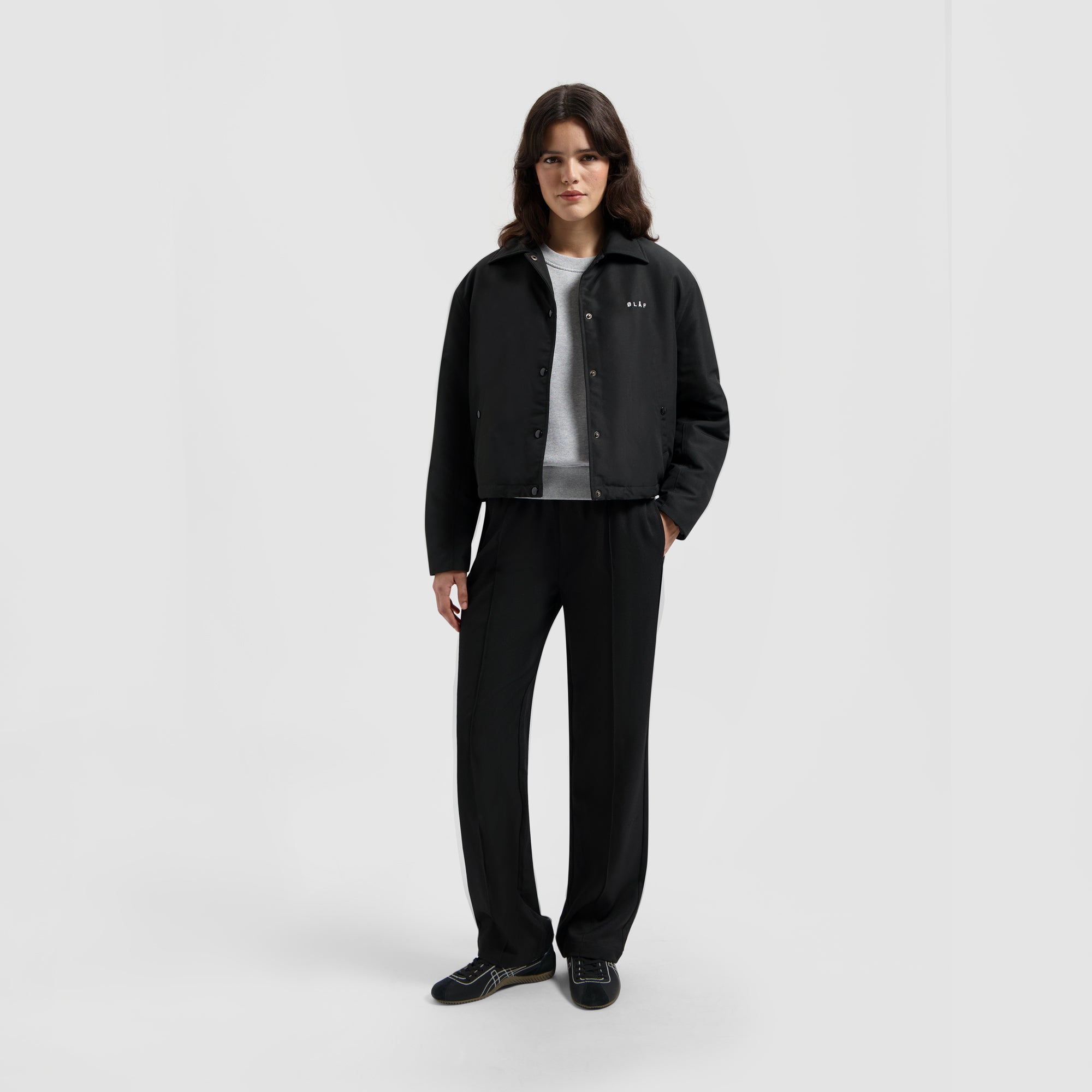 WMN Cropped Jacket - Black