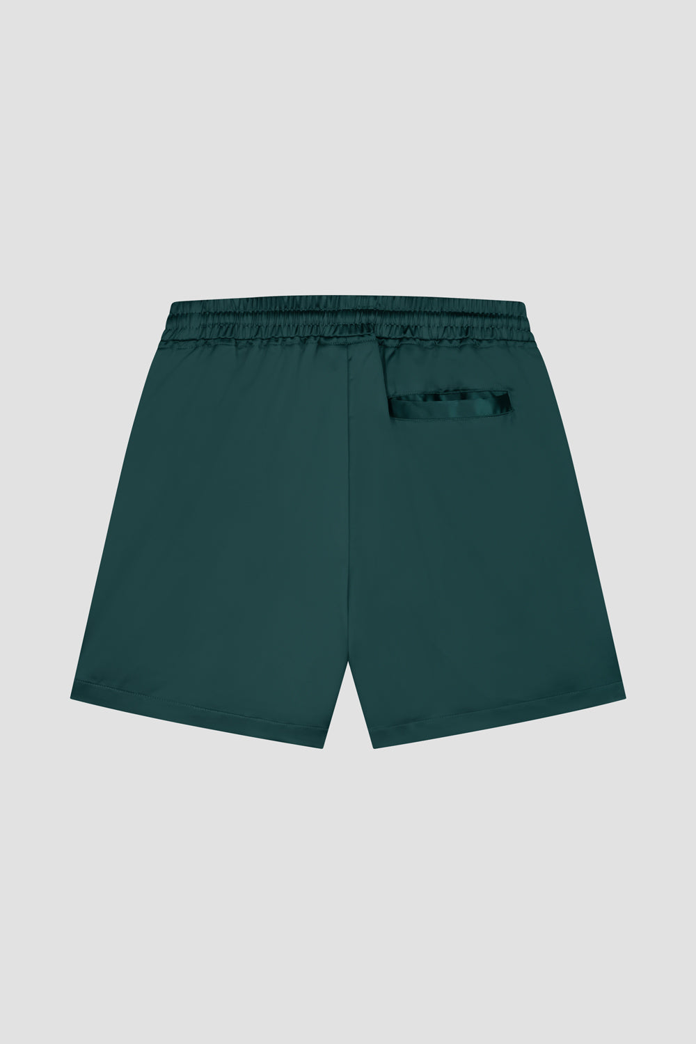 WMN Satin Pintuck Shorts - Ocean Green