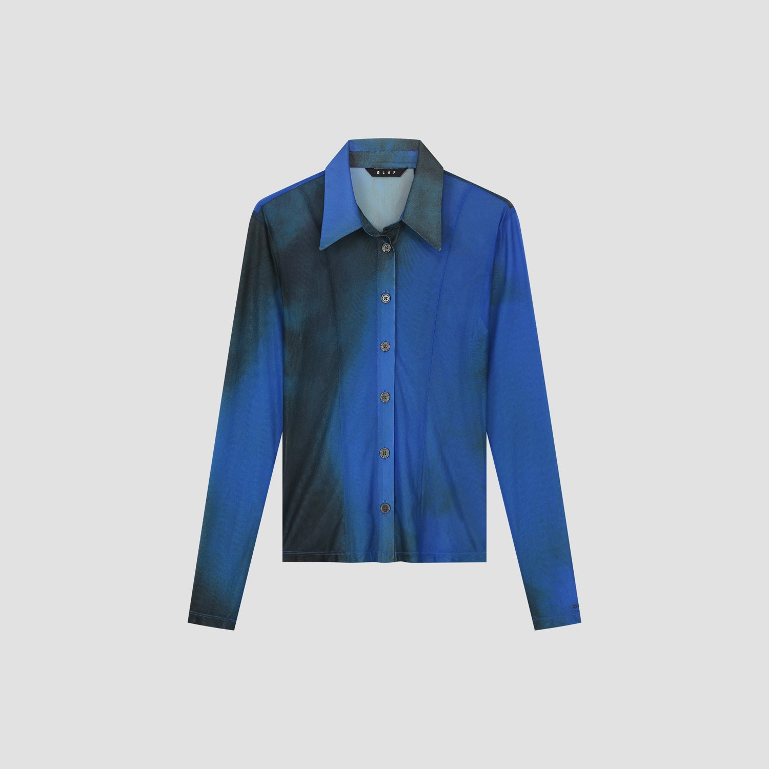 WMN Jellyfish Slim Shirt - Blue
