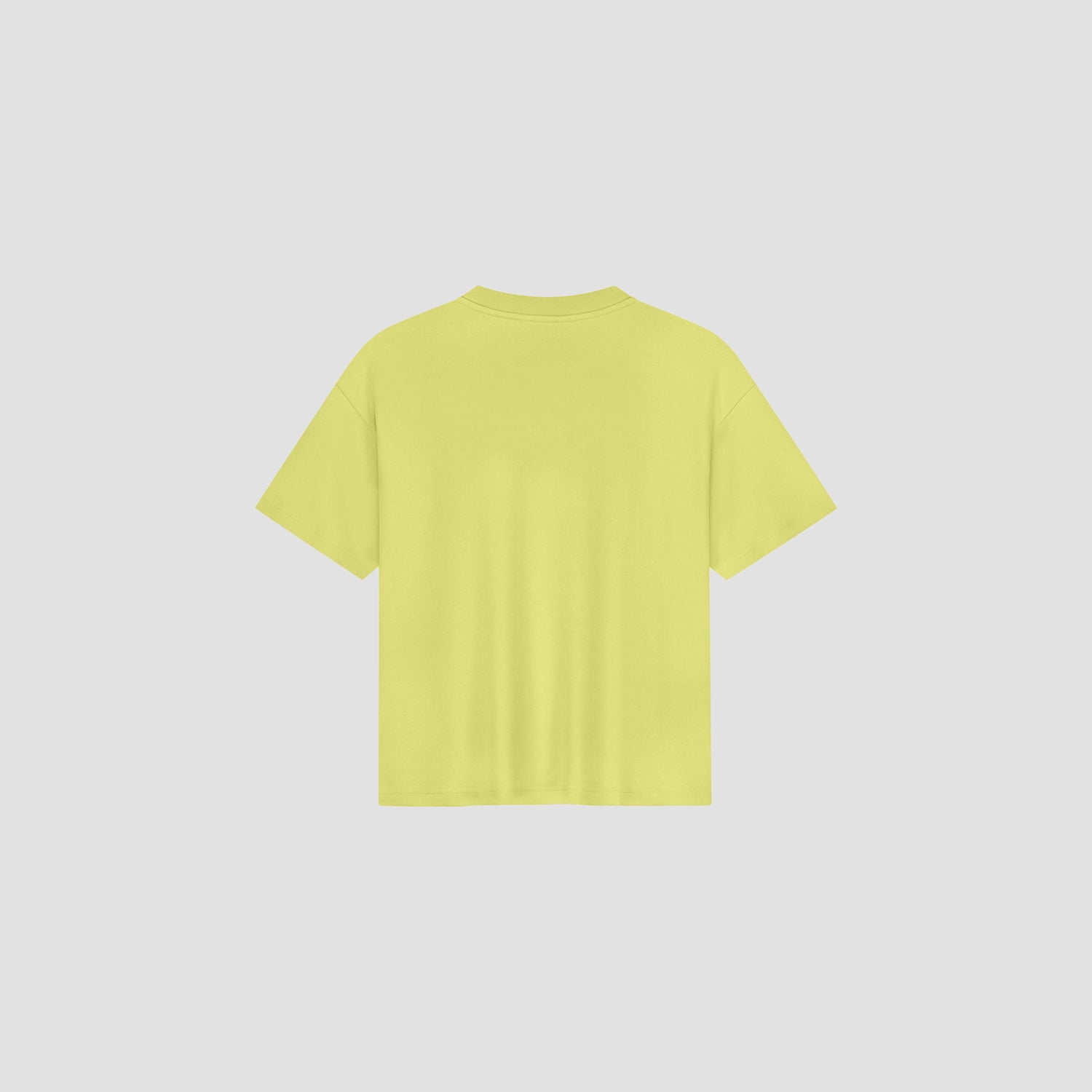 Retro Logo Boxy Tee - Pear Green