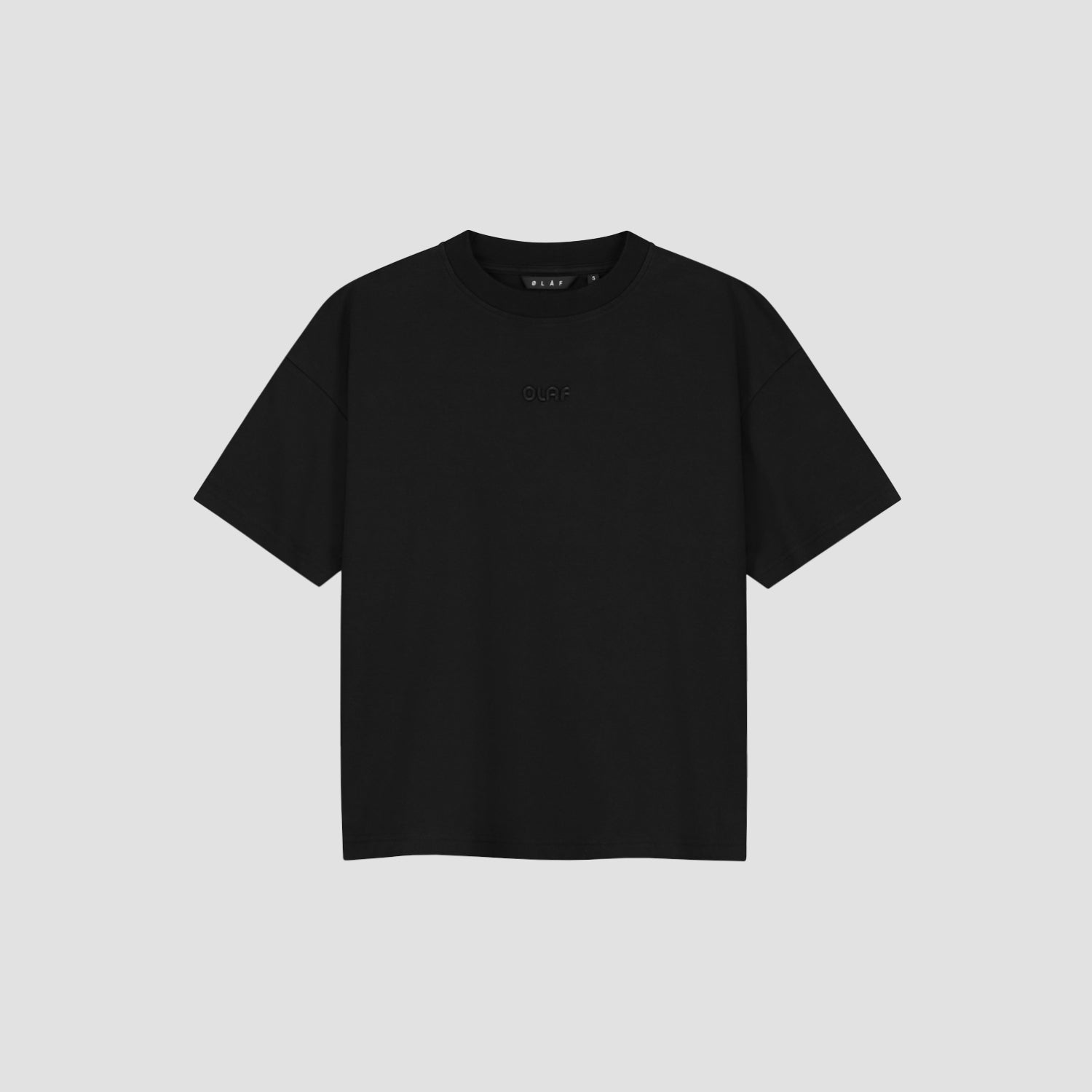 Interlock Boxy Tee - Black – ØLÅF