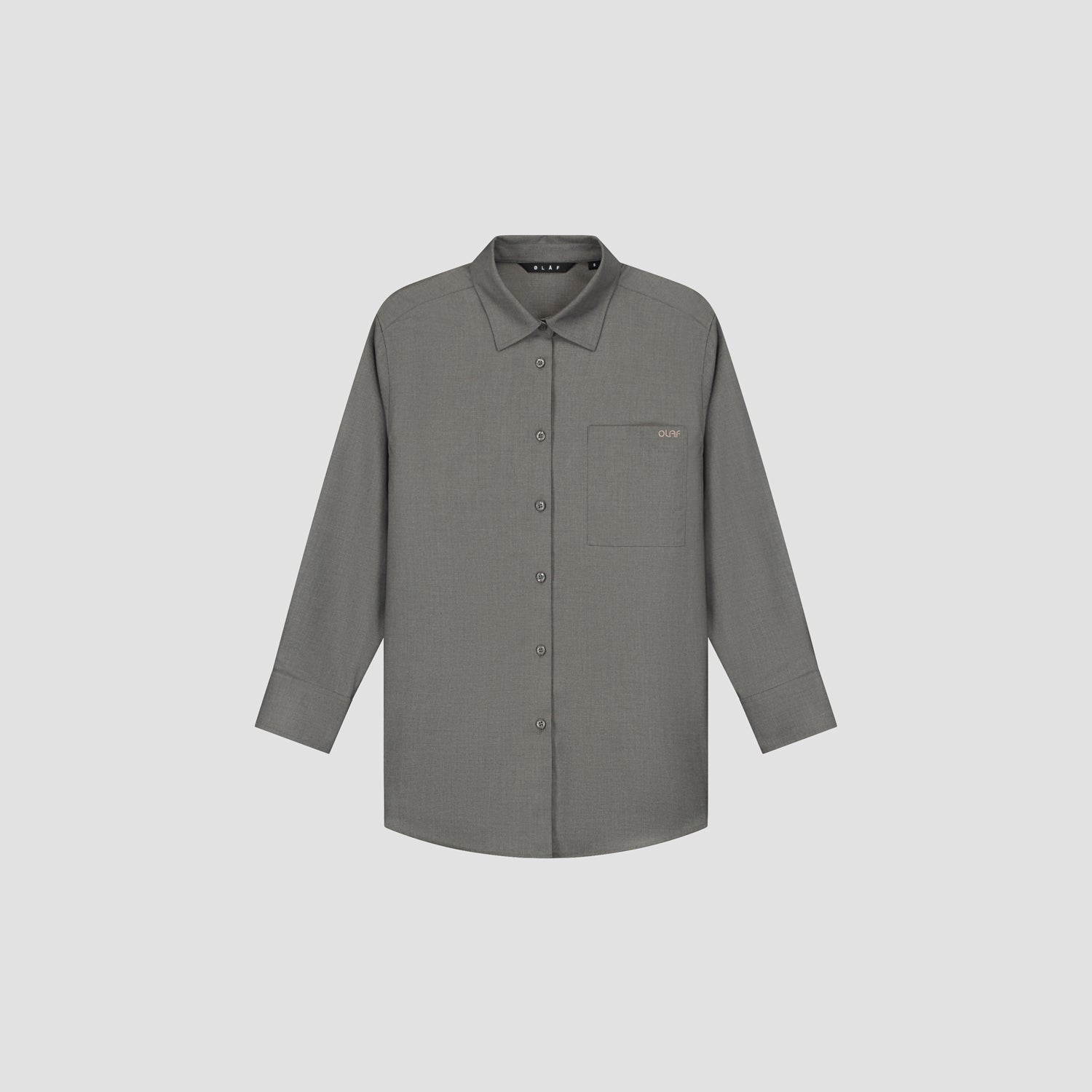 Drapey Shirt - Grey