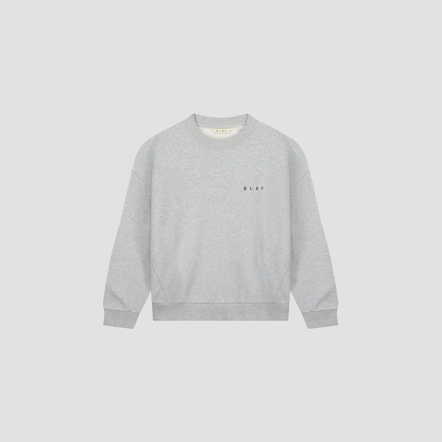 Nostalgia Face Crewneck - Heather Grey