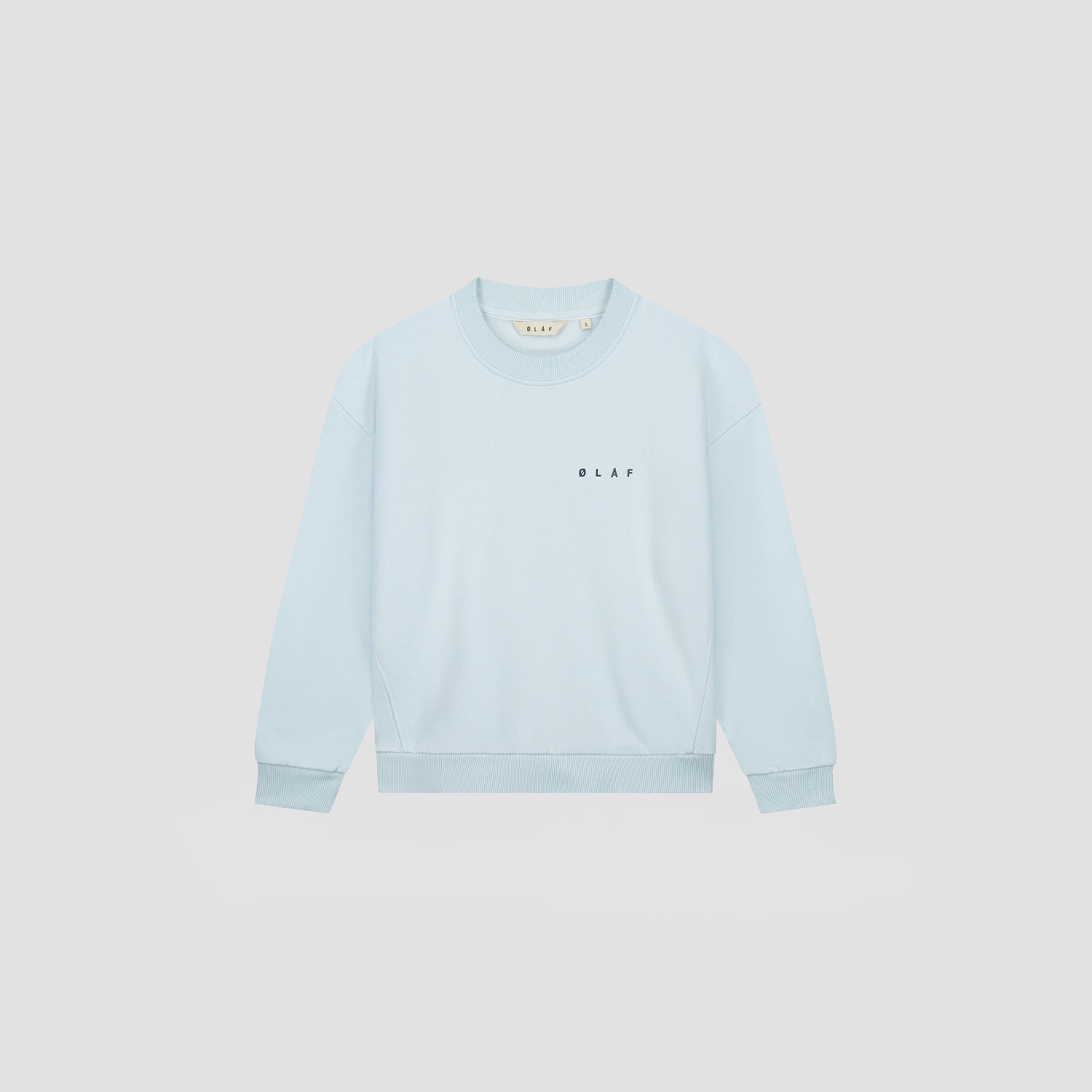 Nostalgia Face Crewneck - Light Blue