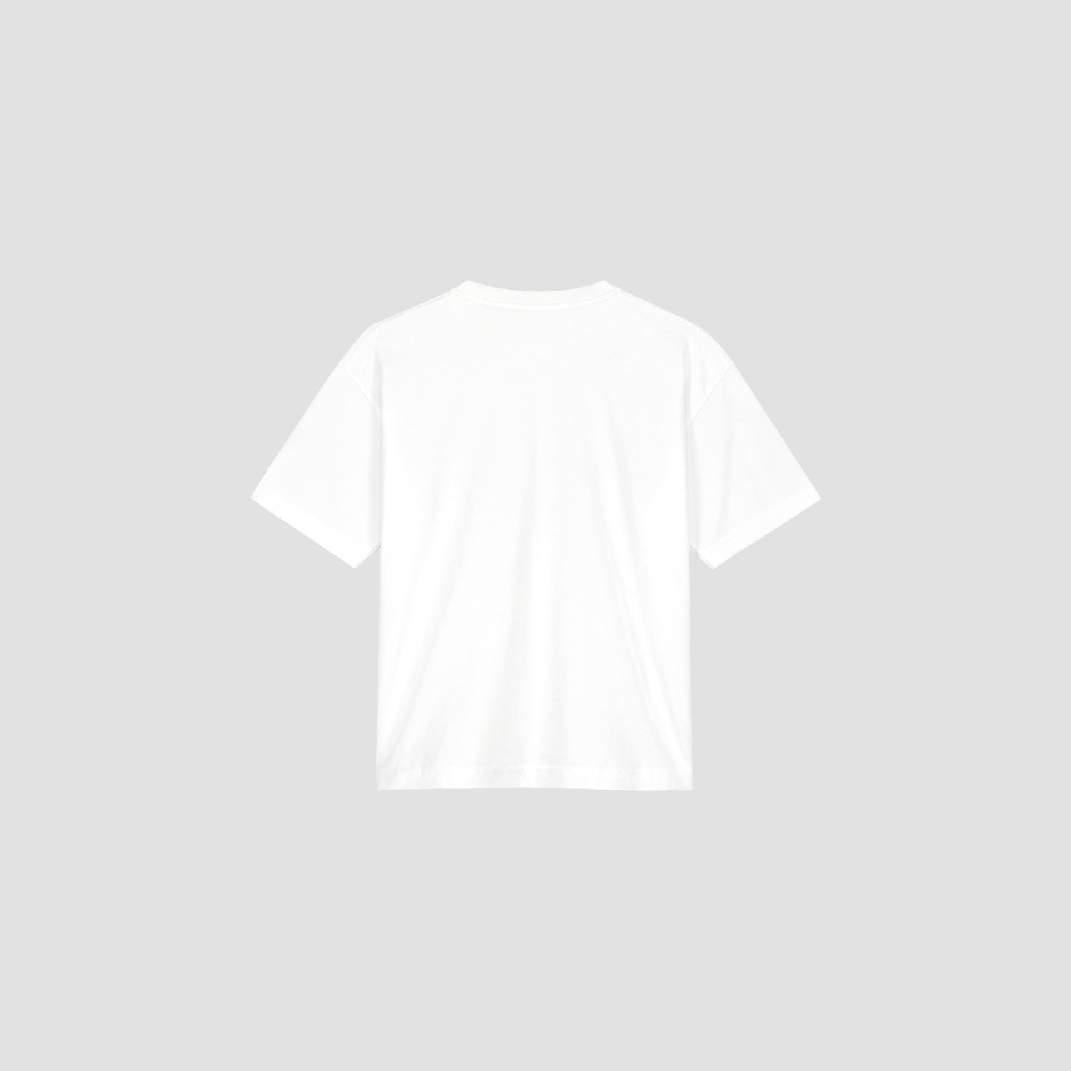 Smudge Logo Tee - White