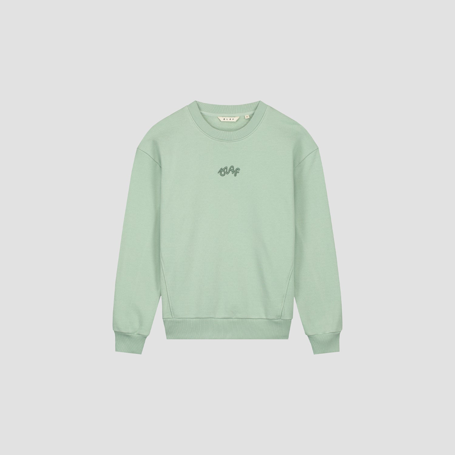 Signature Logo Crewneck - Dark Pale Green