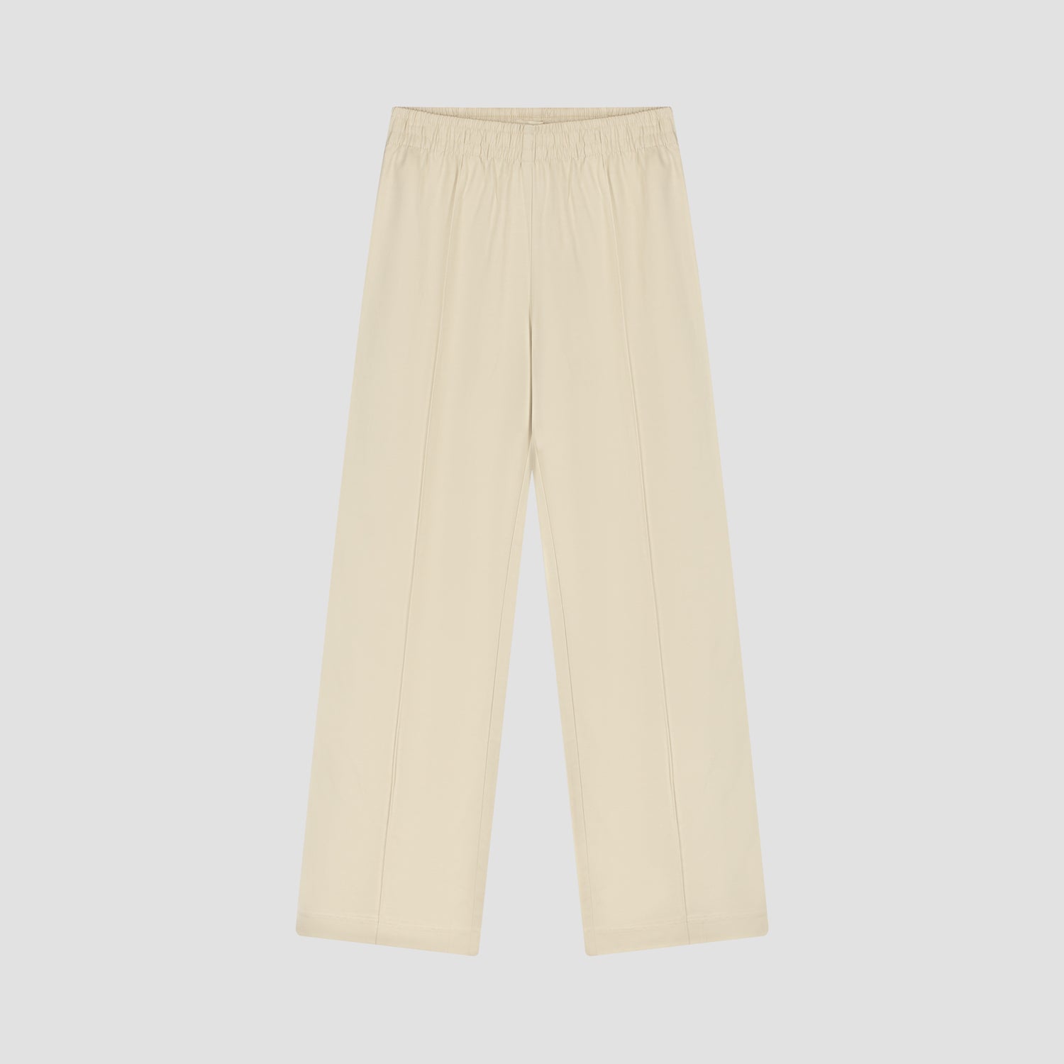 Pintuck Elasticated Pant - Khaki