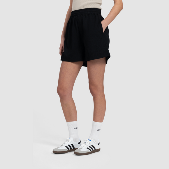 WMN Seersucker Shorts - Black