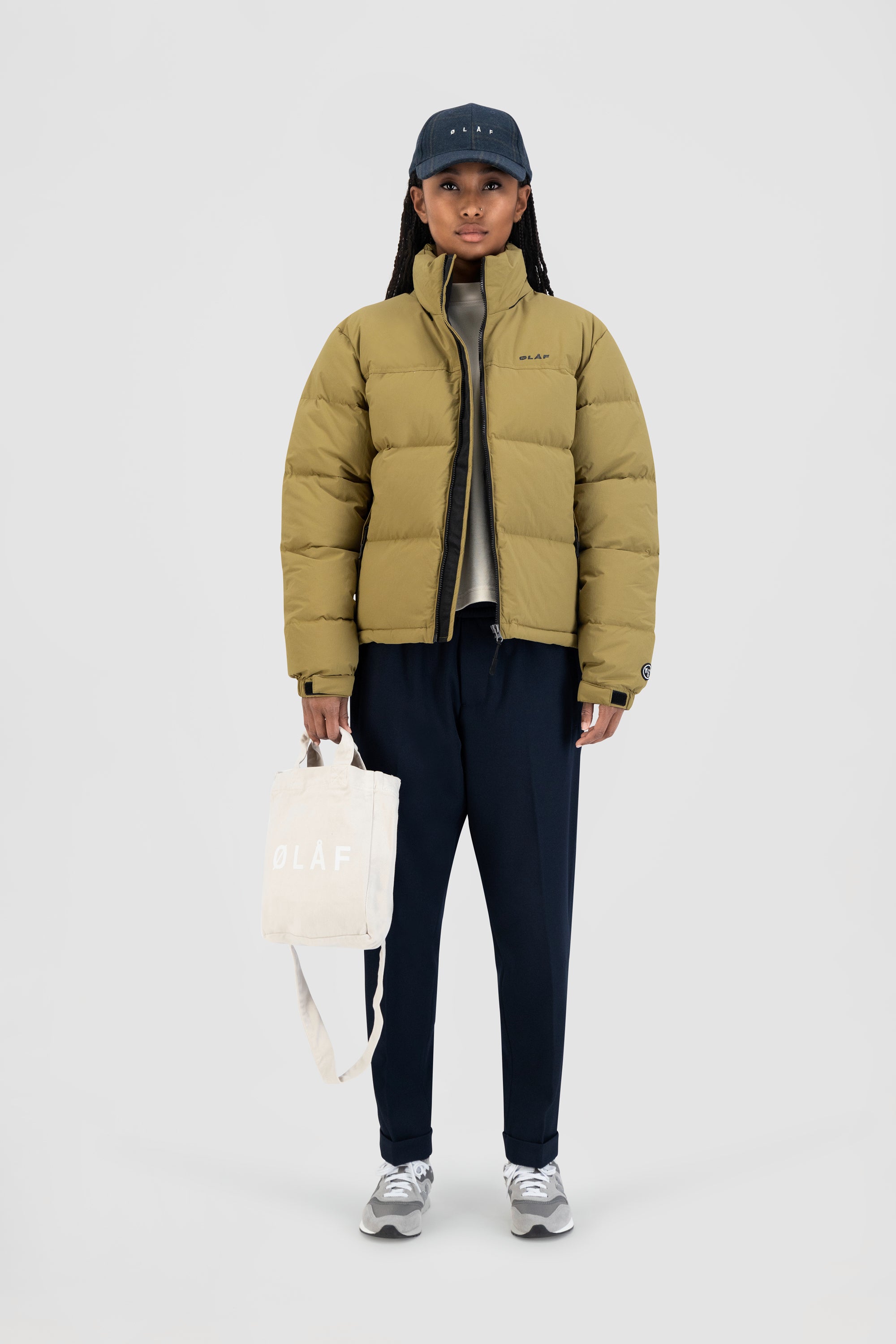 WMN Puffer Jacket - Moss Green