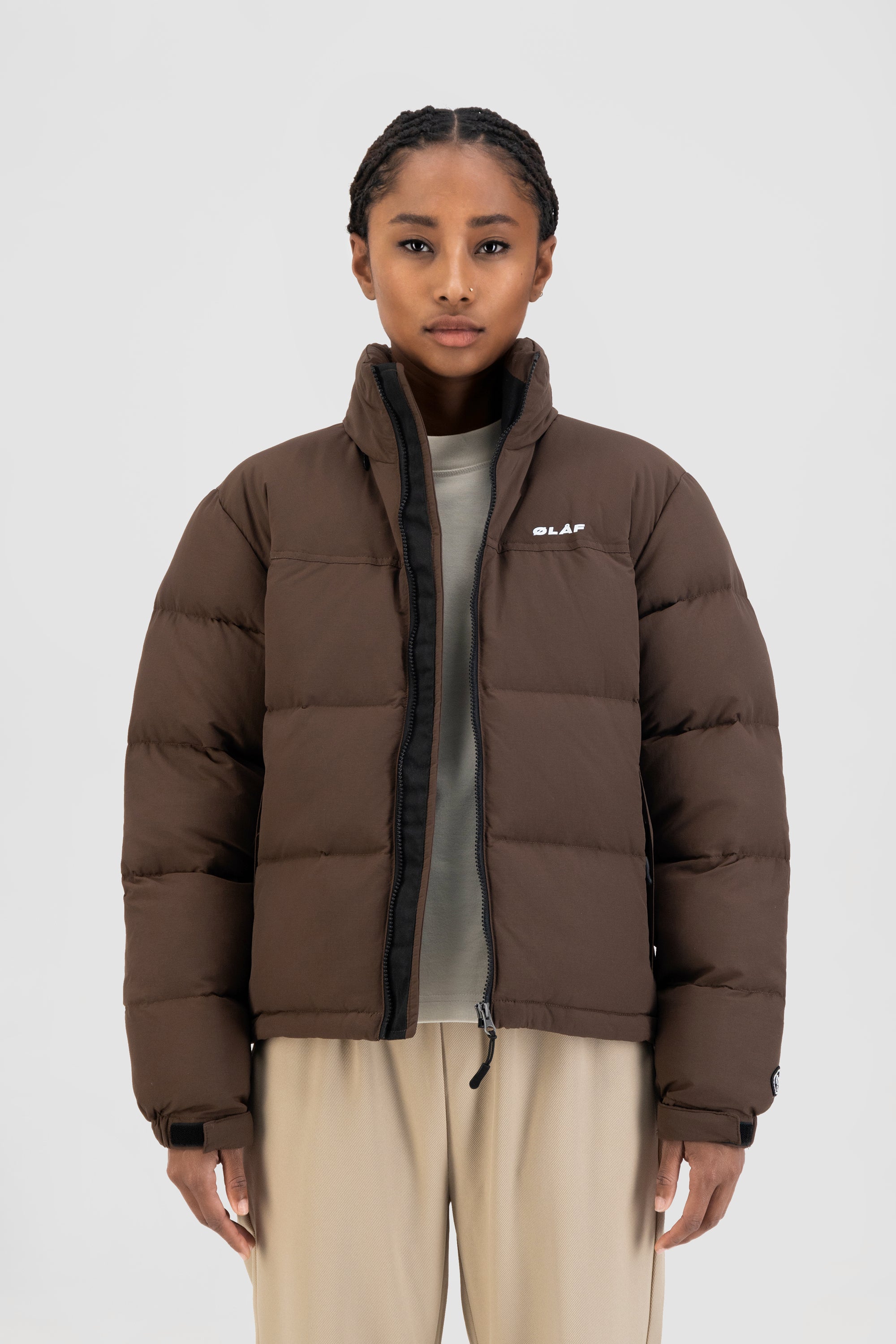 WMN Puffer Jacket - Chocolate