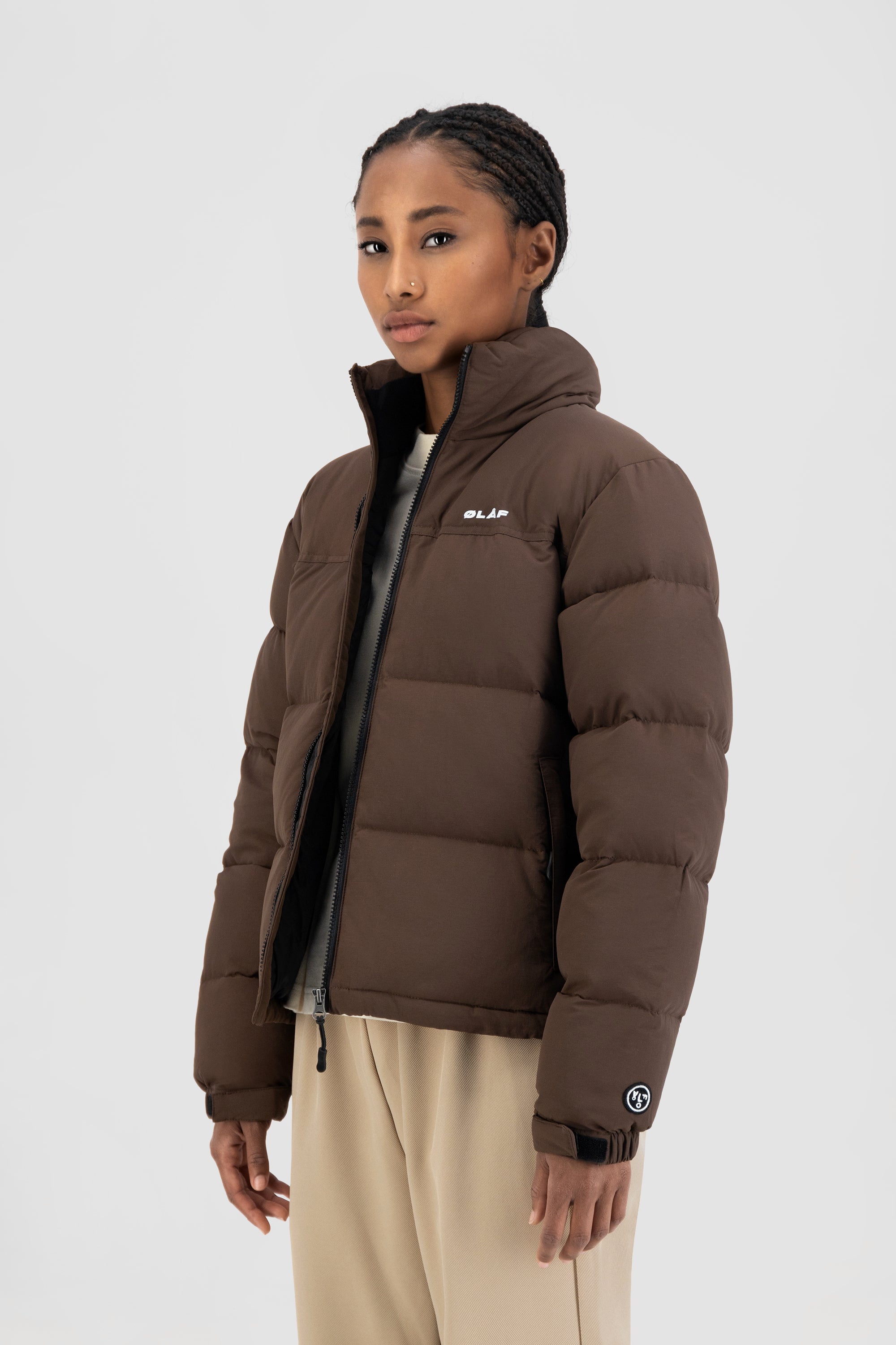 WMN Puffer Jacket - Chocolate